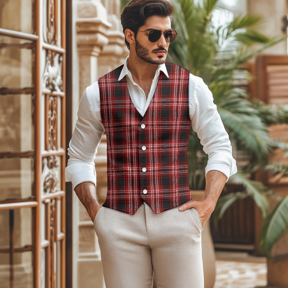 Clan Spottiswood Tartan Suit vest jacket