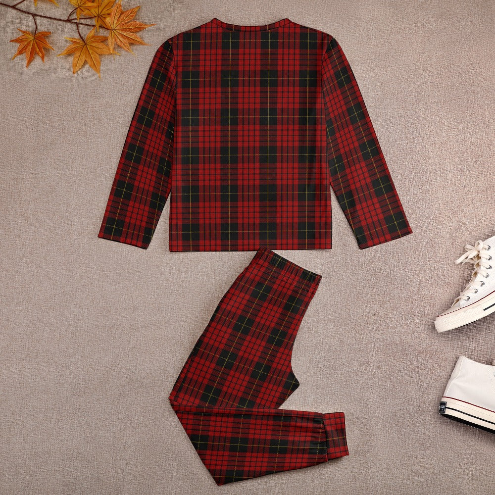 Clan MacQueen Tartan Girl's Pajama suit