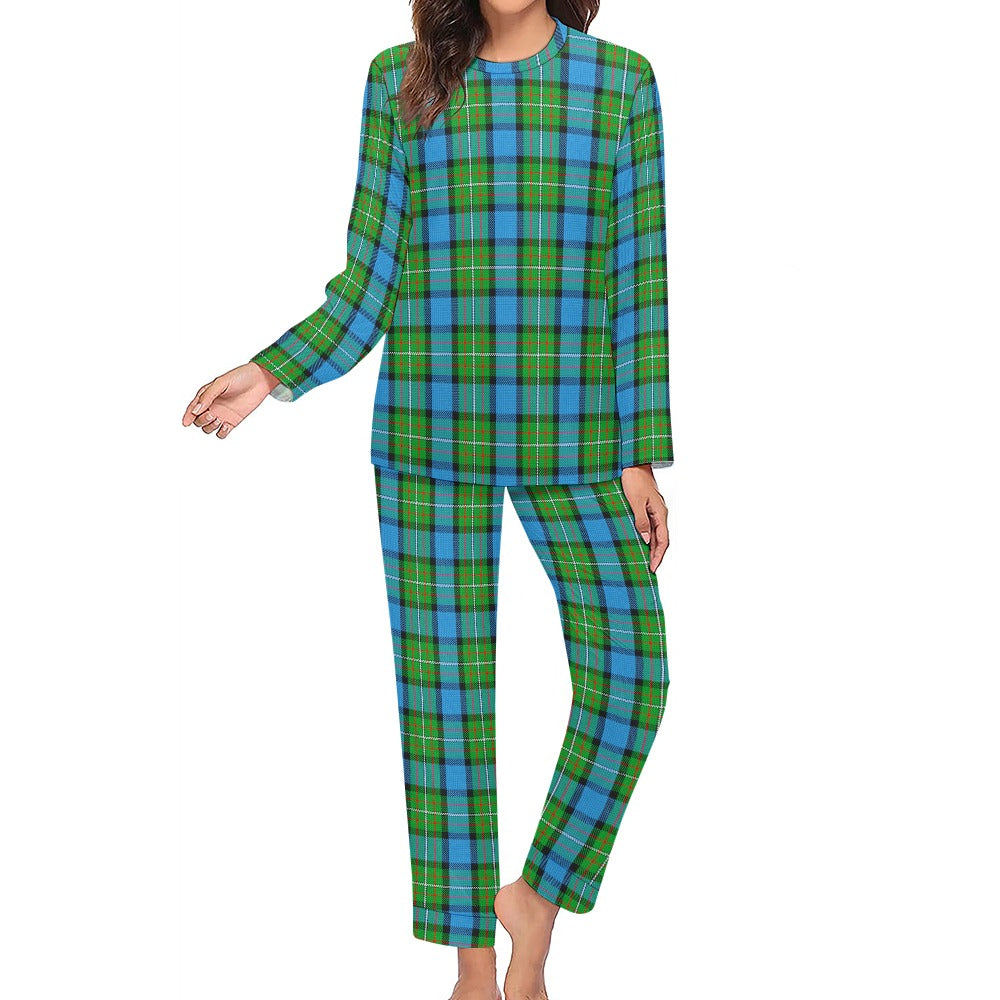 Clan Fergusson Tartan Women's Pajama Set