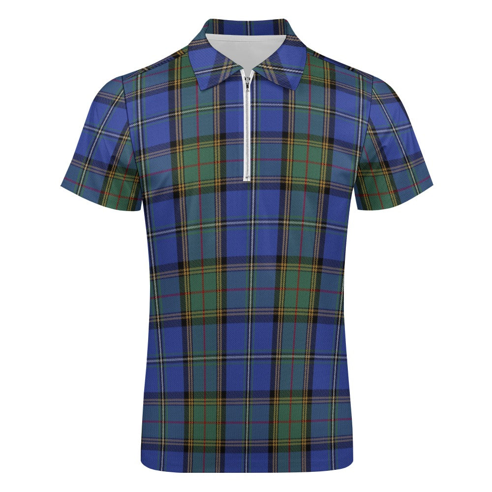 US State - Nebraska Tartan Short sleeve polo shirt