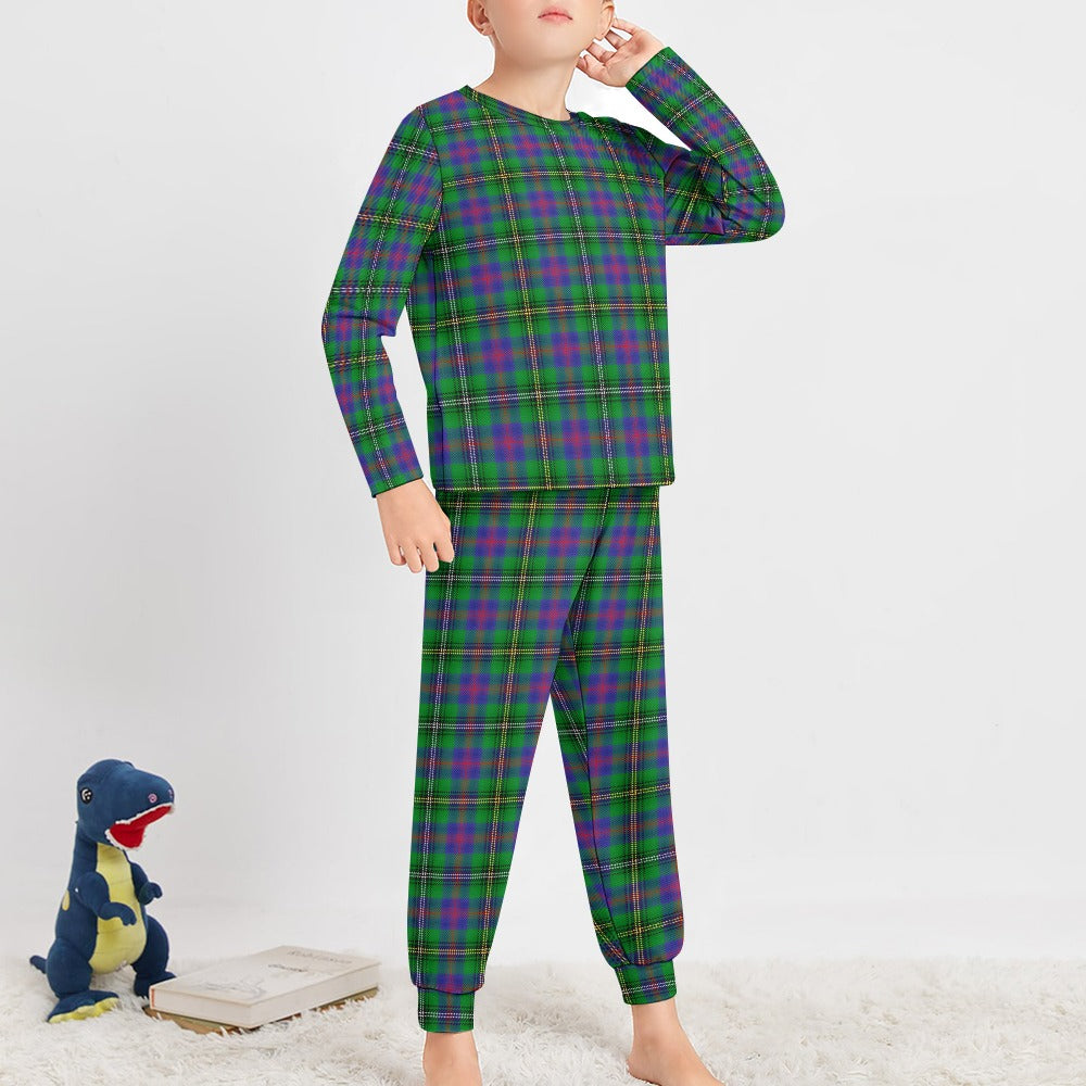 Clan Wood Tartan Boy's Pajama suit