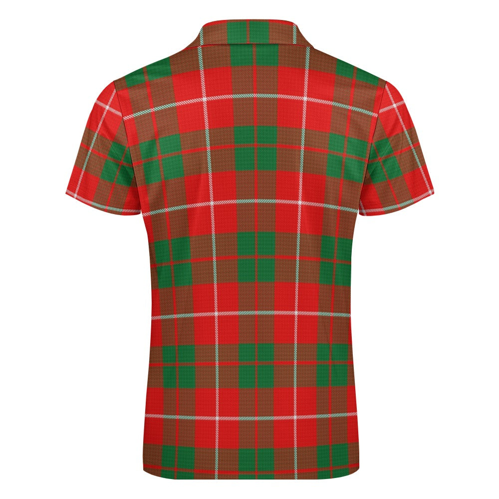 Clan MacKinnon Tartan Short sleeve polo shirt