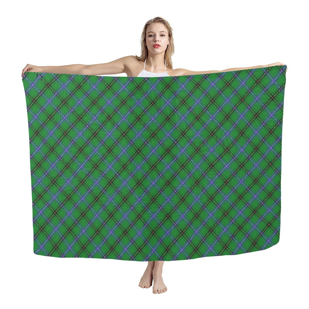 Clan Henderson Tartan Bias Chiffon Scarf