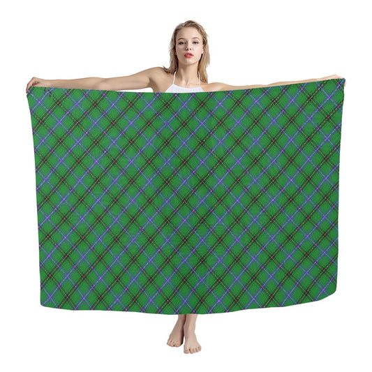 Clan Henderson Tartan Bias Chiffon Scarf