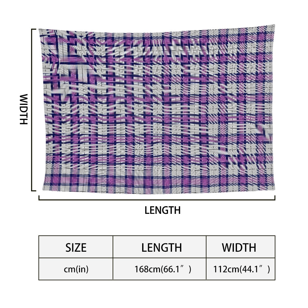 Dance - Kerr Orchid Tartan Chiffon Scarf