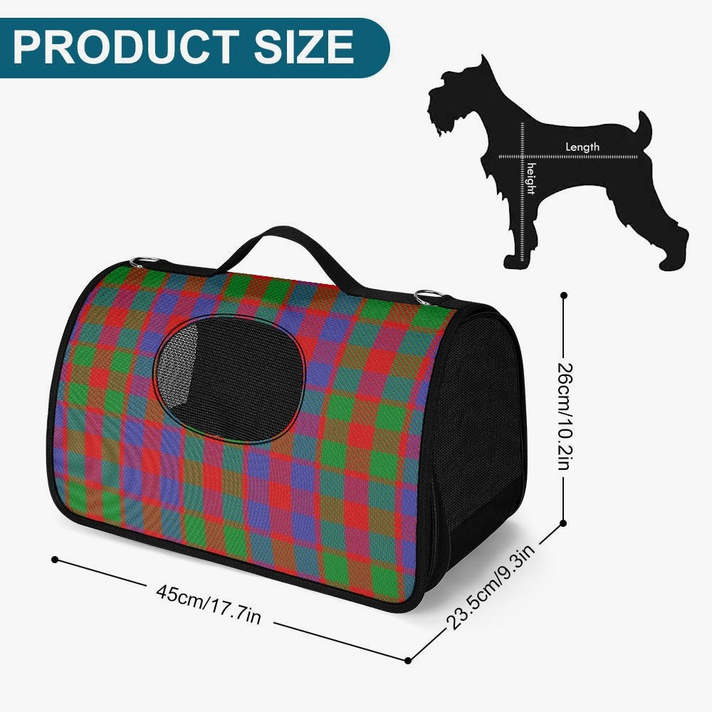 Clan MacGowan Tartan Pet Carrier Bag