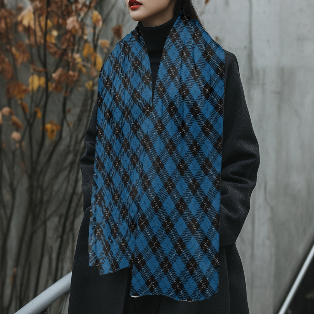 Clan Ramsay Tartan Fluffy scarf