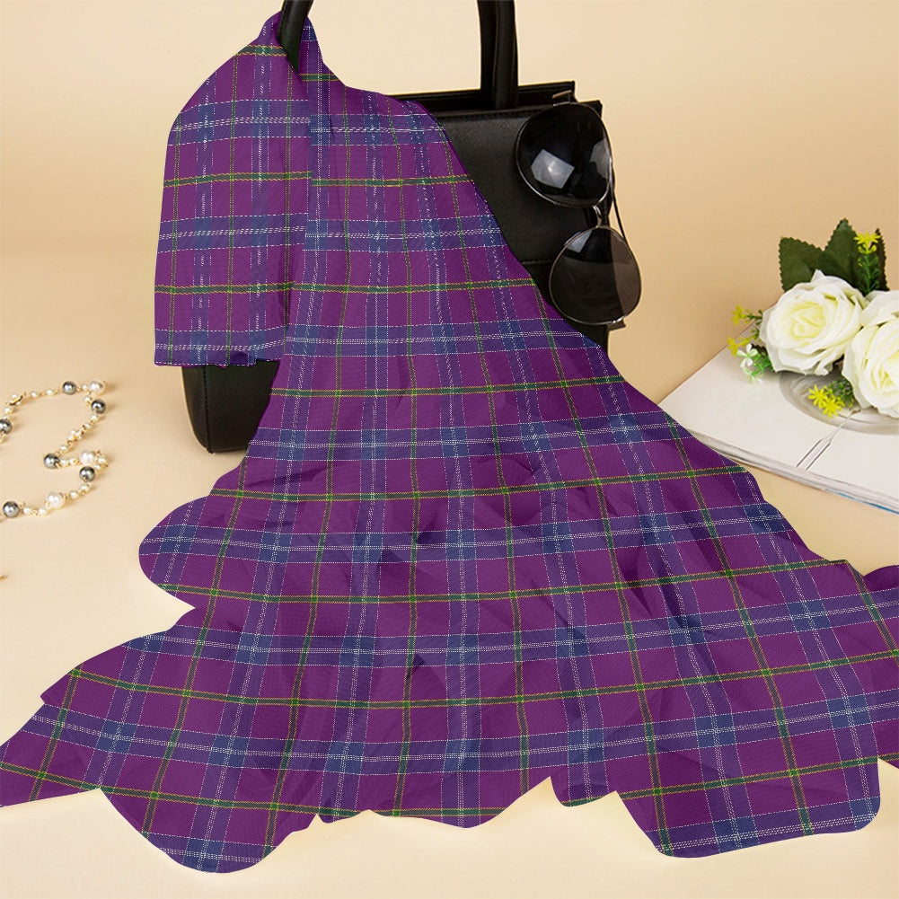Clan Jackson Tartan Chiffon Scarf
