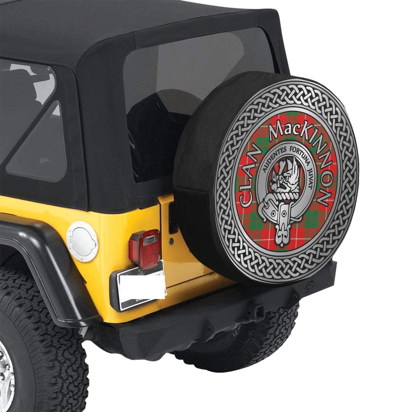 Clan MacKinnon Spare Tire Cover (Medium 32")