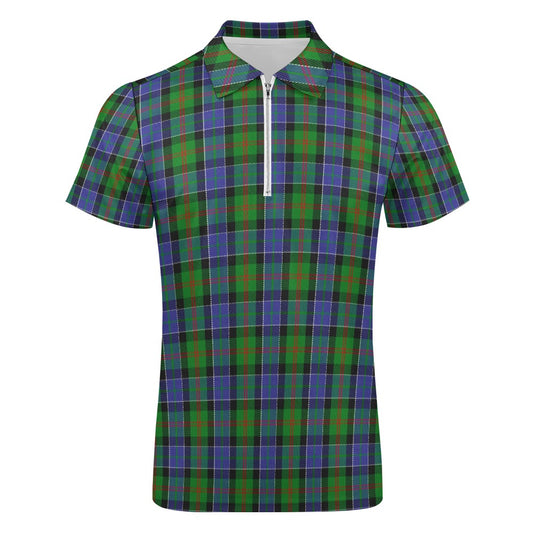 Clan Paterson Tartan Short sleeve polo shirt