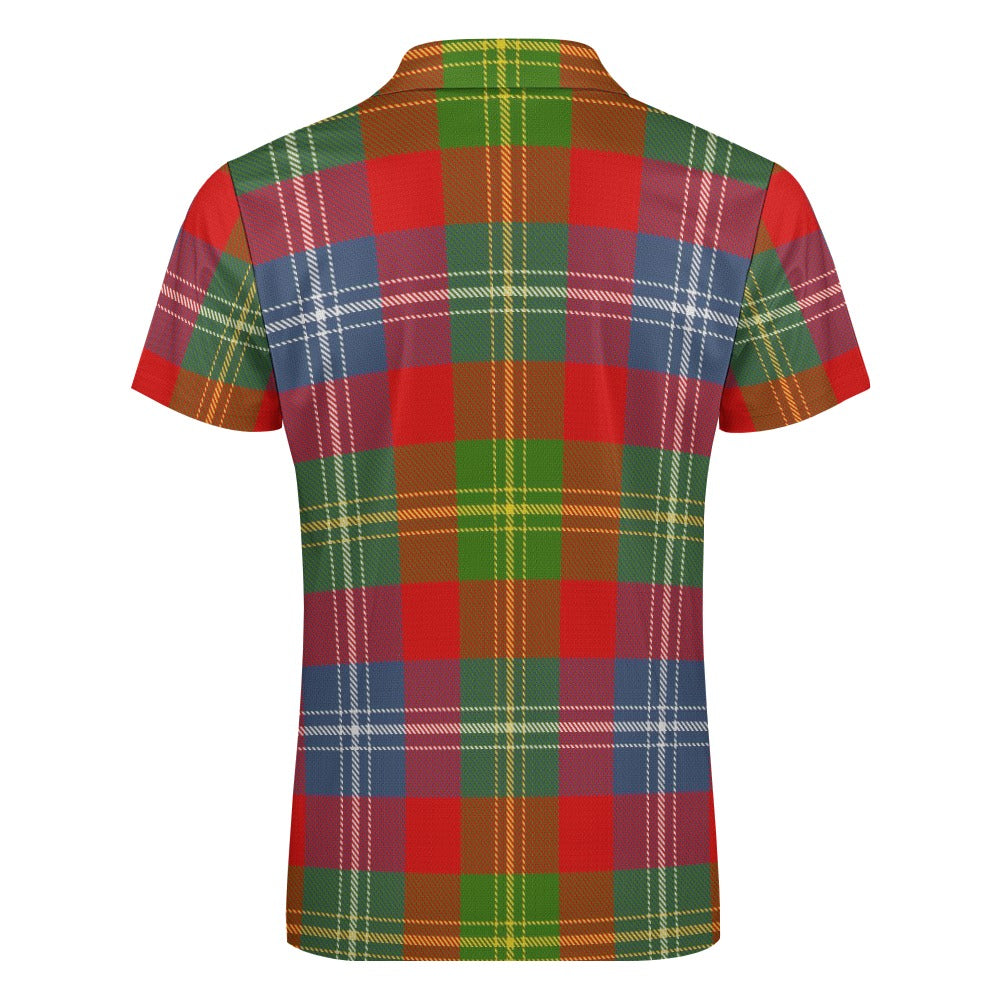 Clan Forrester | Foster Tartan Short sleeve polo shirt