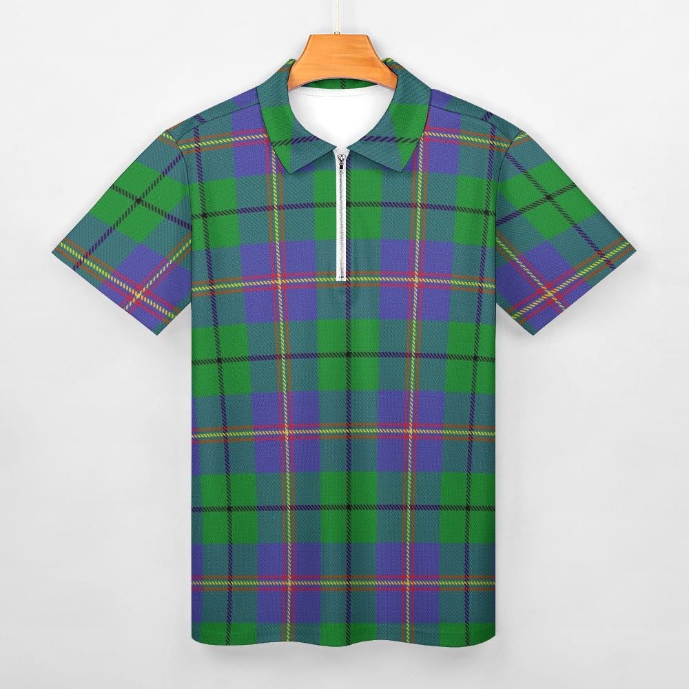 Clan Carmichael Tartan Short sleeve polo shirt