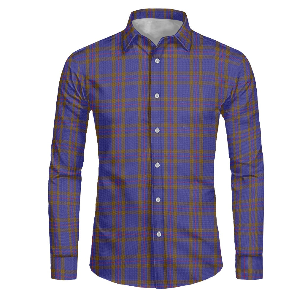Clan Elliott Tartan long-sleeved shirt