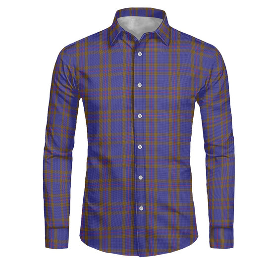 Clan Elliott Tartan long-sleeved shirt