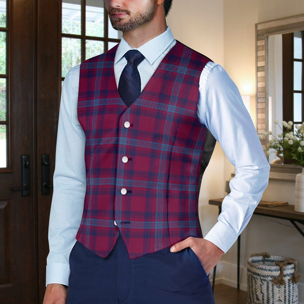 Clan Bennet Tartan Suit vest jacket