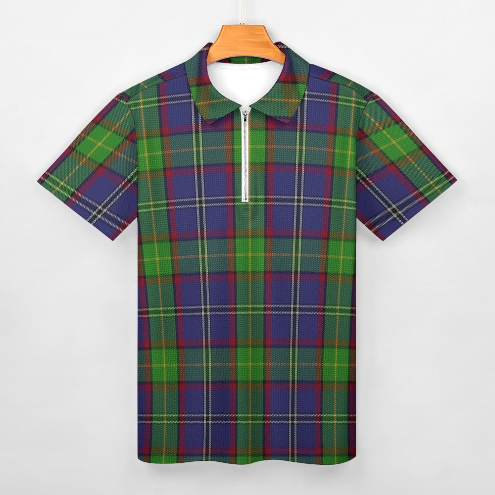 US State - Minnesota Tartan Short sleeve polo shirt