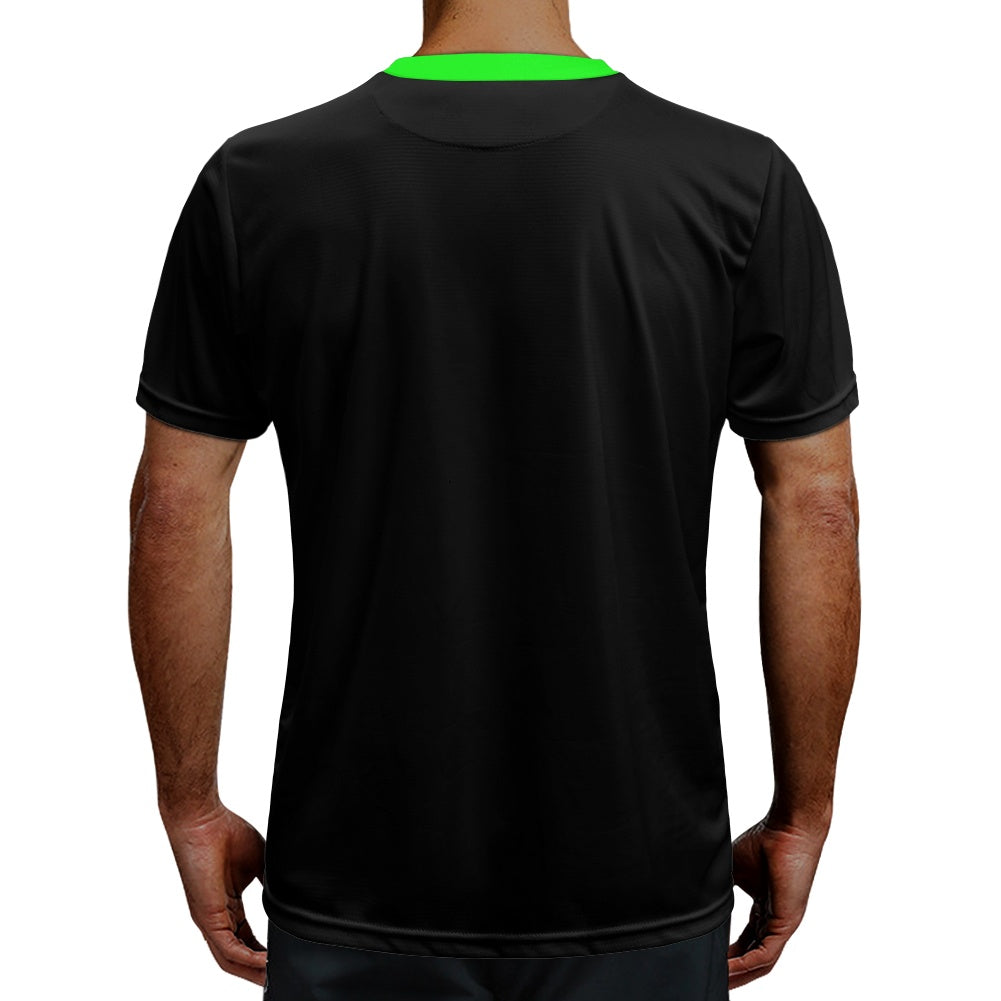 Lightning Bolt - Green - Football Shirt