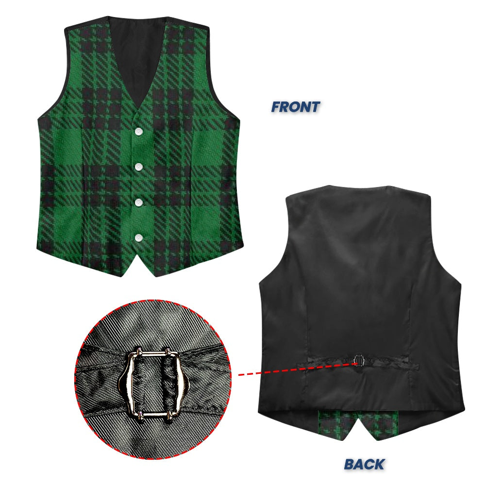 Clan Graham Tartan Suit vest jacket