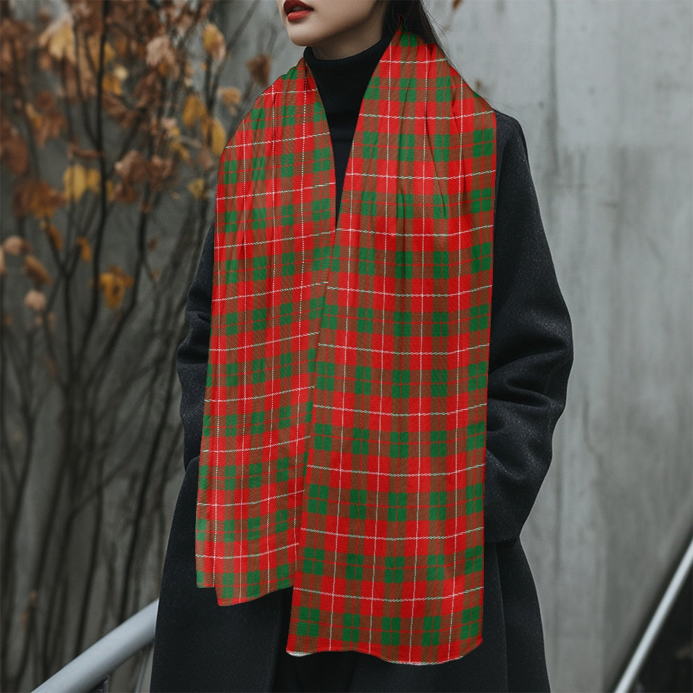 Clan MacKinnon Tartan Fluffy scarf