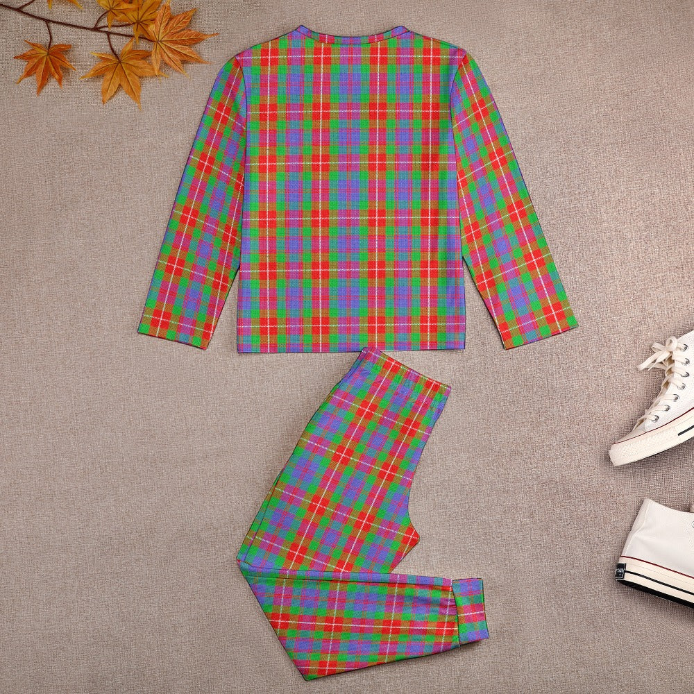 Clan Fraser Tartan Girl's Pajama suit