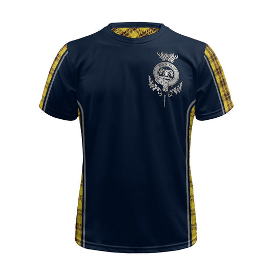 Clan MacLeod Crest & Tartan Football Shirt