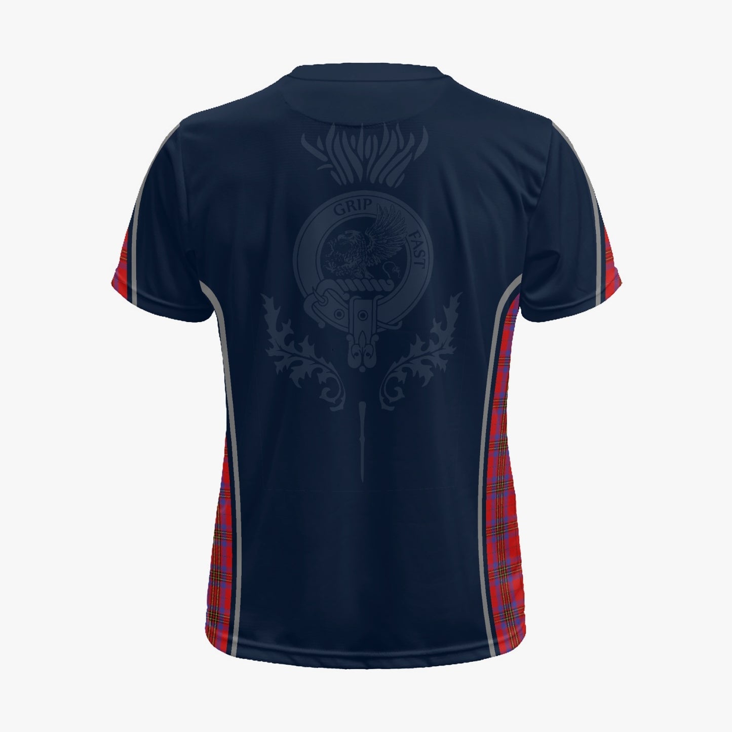 Clan Leslie Crest & Tartan Soccer Jersey