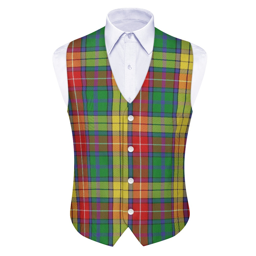 Clan Buchanan Tartan Suit vest jacket