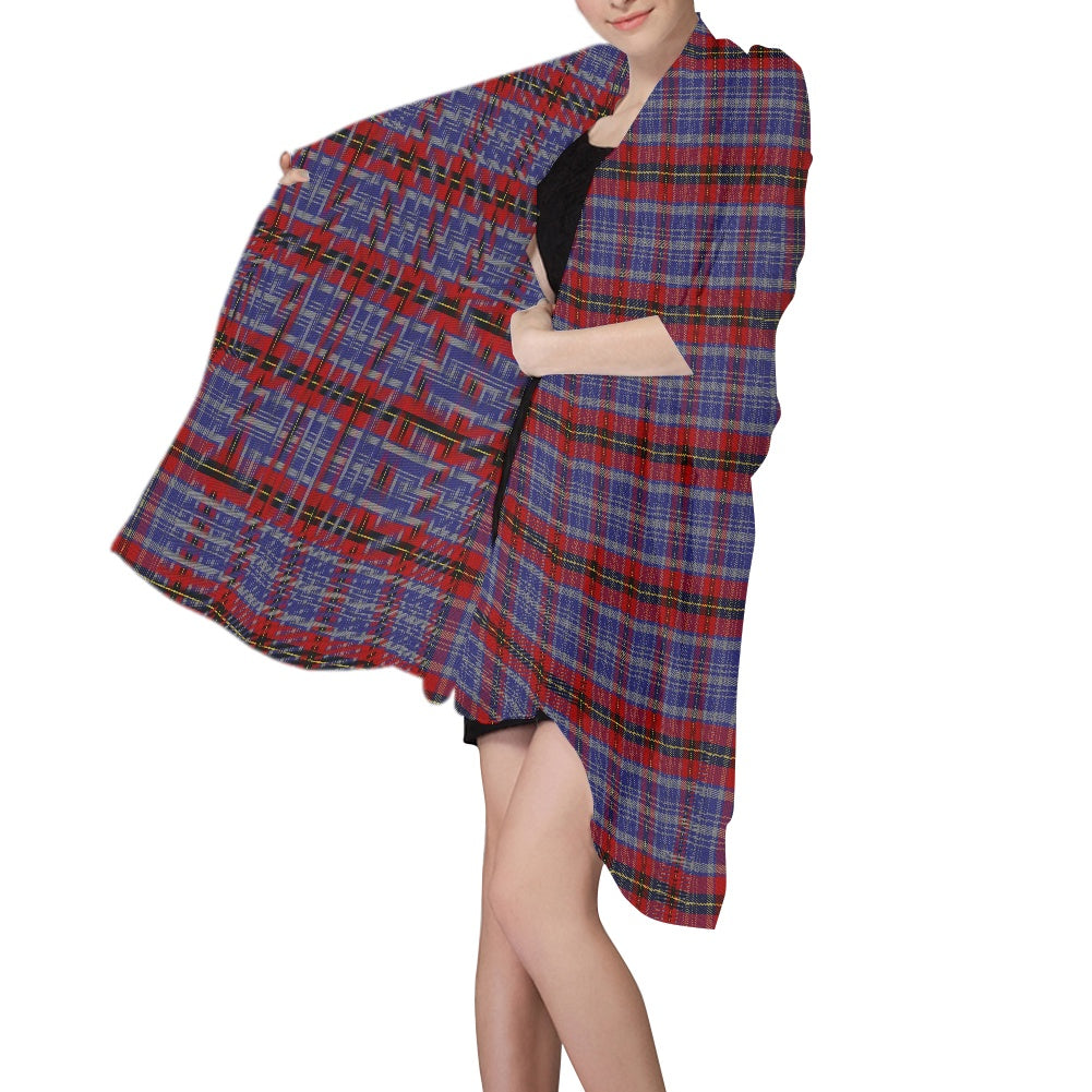Clan Stephens Tartan Chiffon Scarf