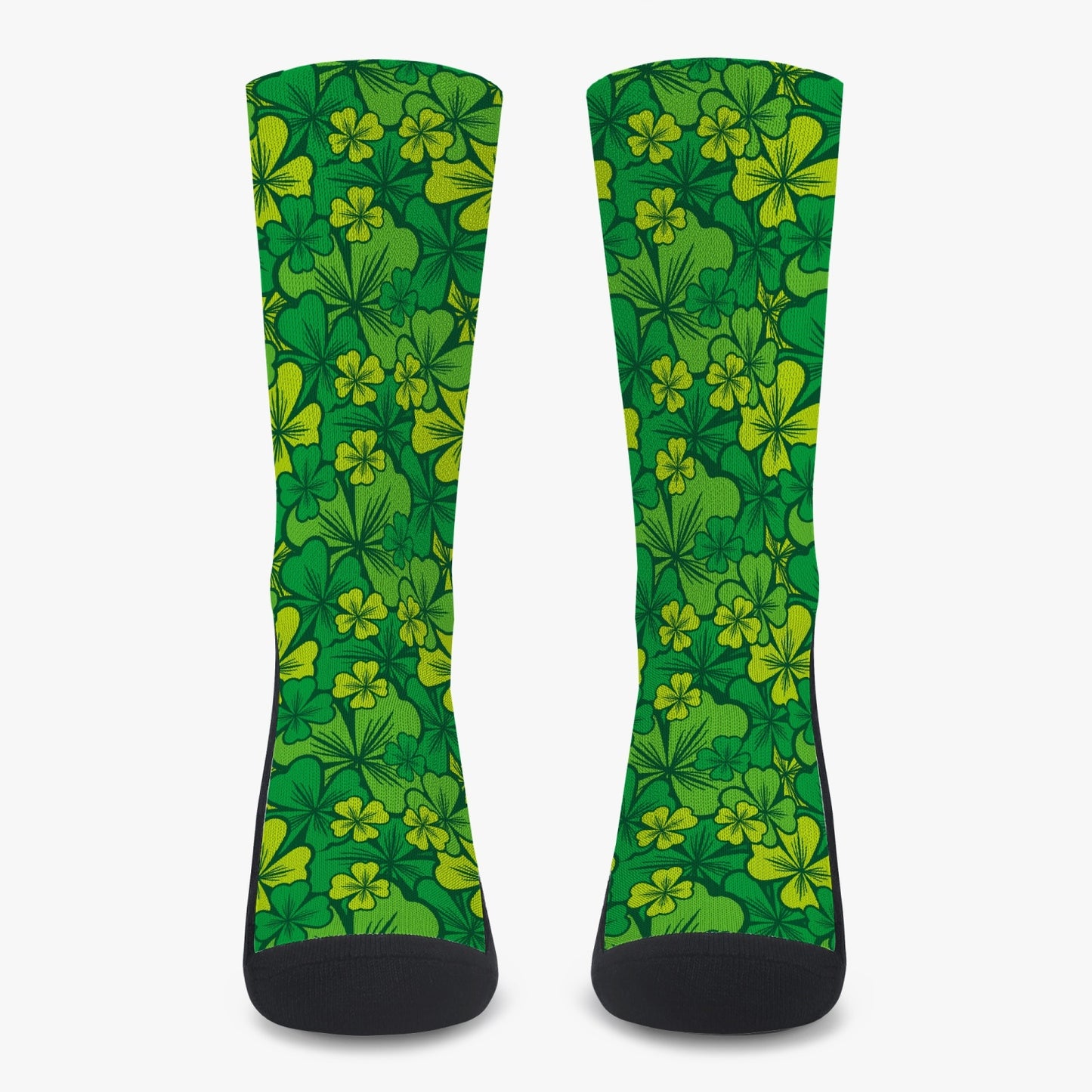 Irish Shamrock Reinforced Sports Socks