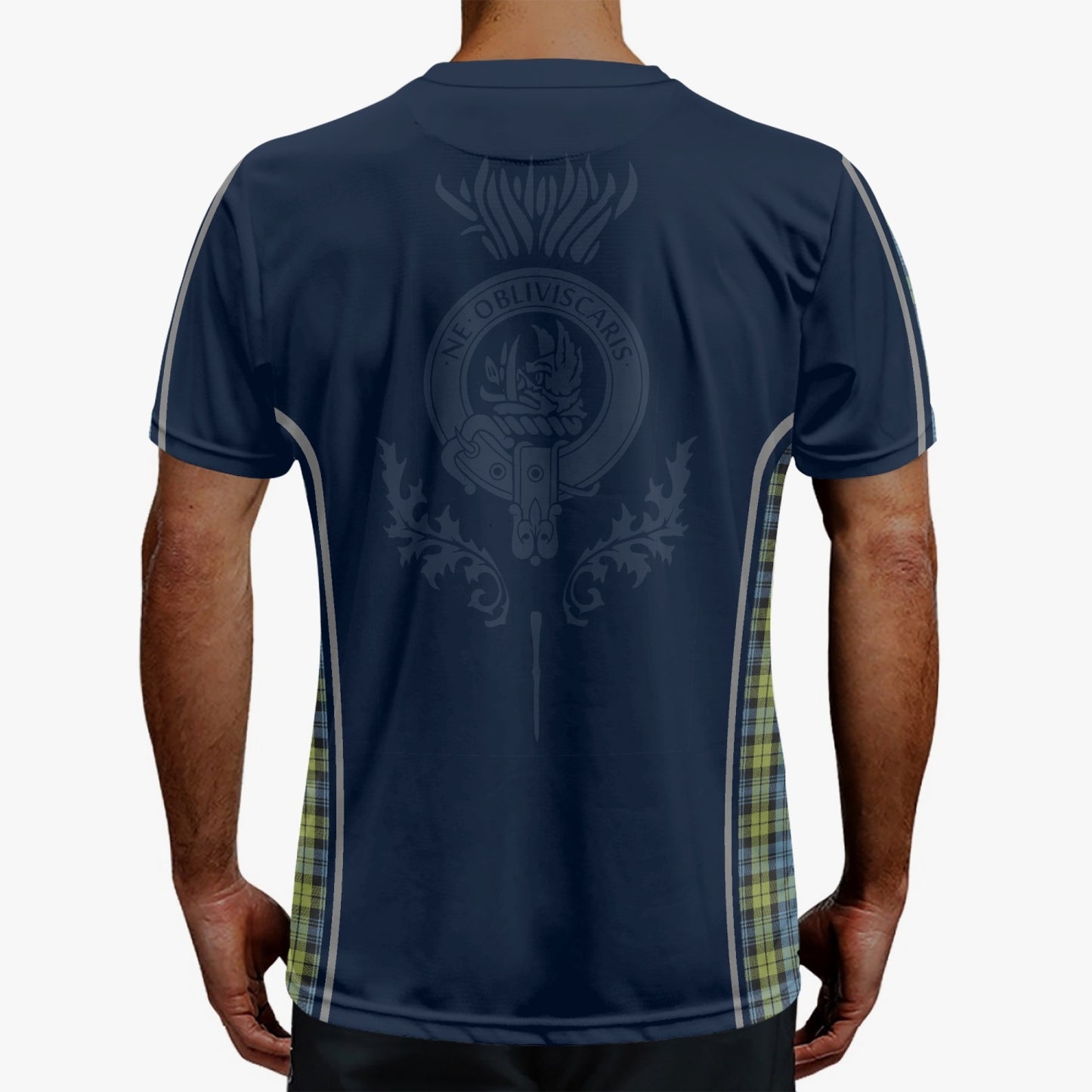 Clan Campbell Crest & Tartan Soccer Jersey