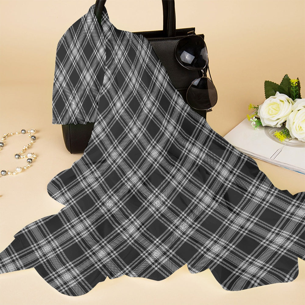 Clan Menzies Tartan Bias Chiffon Scarf