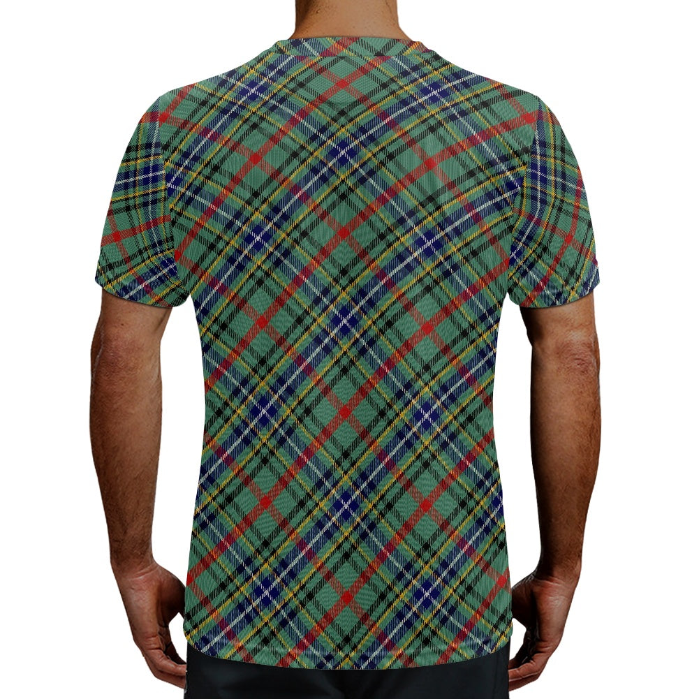 Clan Bisset Tartan Football Shirt