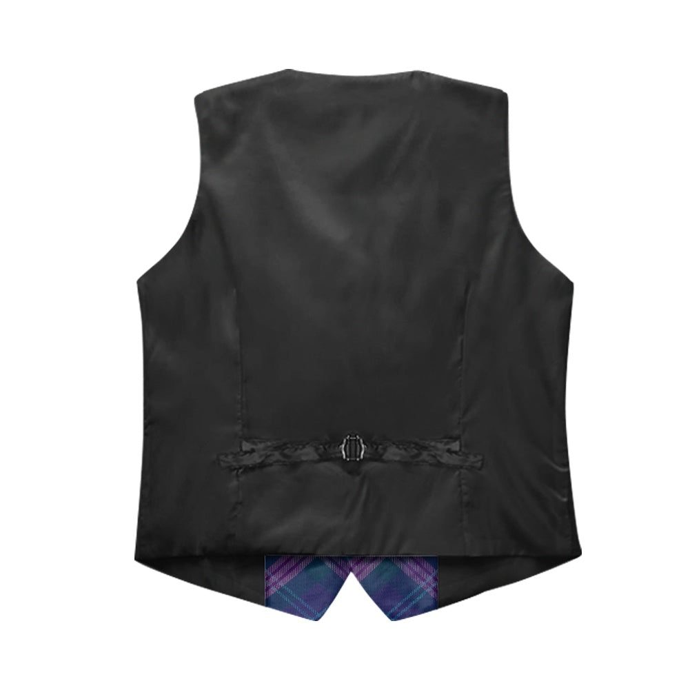 Great Scot Tartan Bias Suit vest jacket