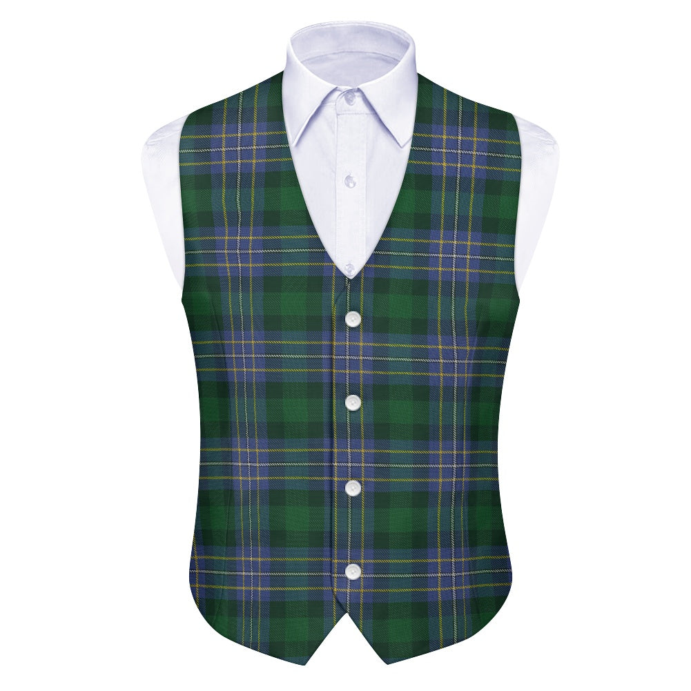 Clan Hughes Tartan Suit vest jacket