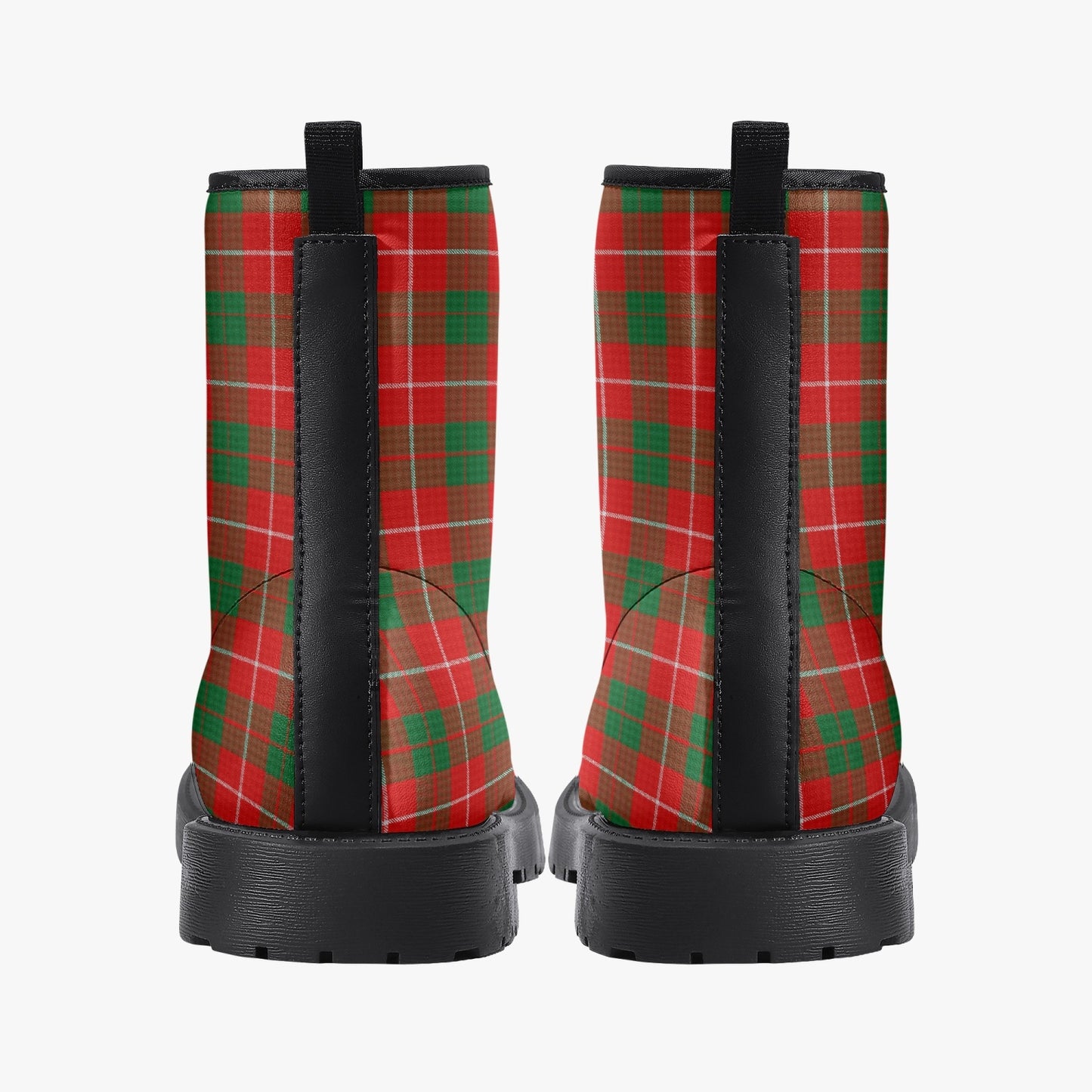 Clan MacKinnon Tartan Leather Boots