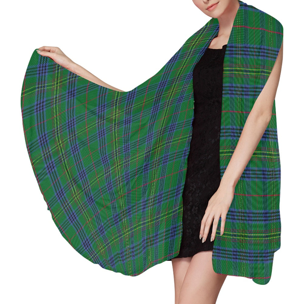 Clan Kennedy Tartan Chiffon Scarf