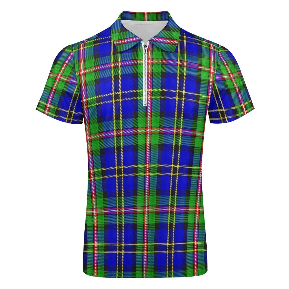 Clan MacCuaig Tartan Short sleeve polo shirt