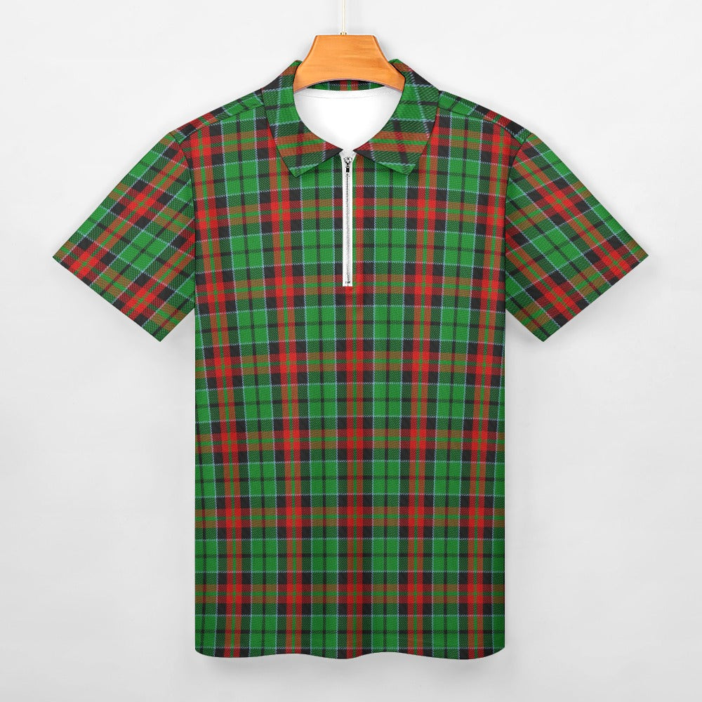 Clan Walker Tartan Short sleeve polo shirt