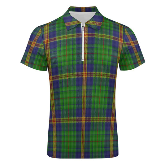 US State - New Mexico Tartan Short sleeve polo shirt