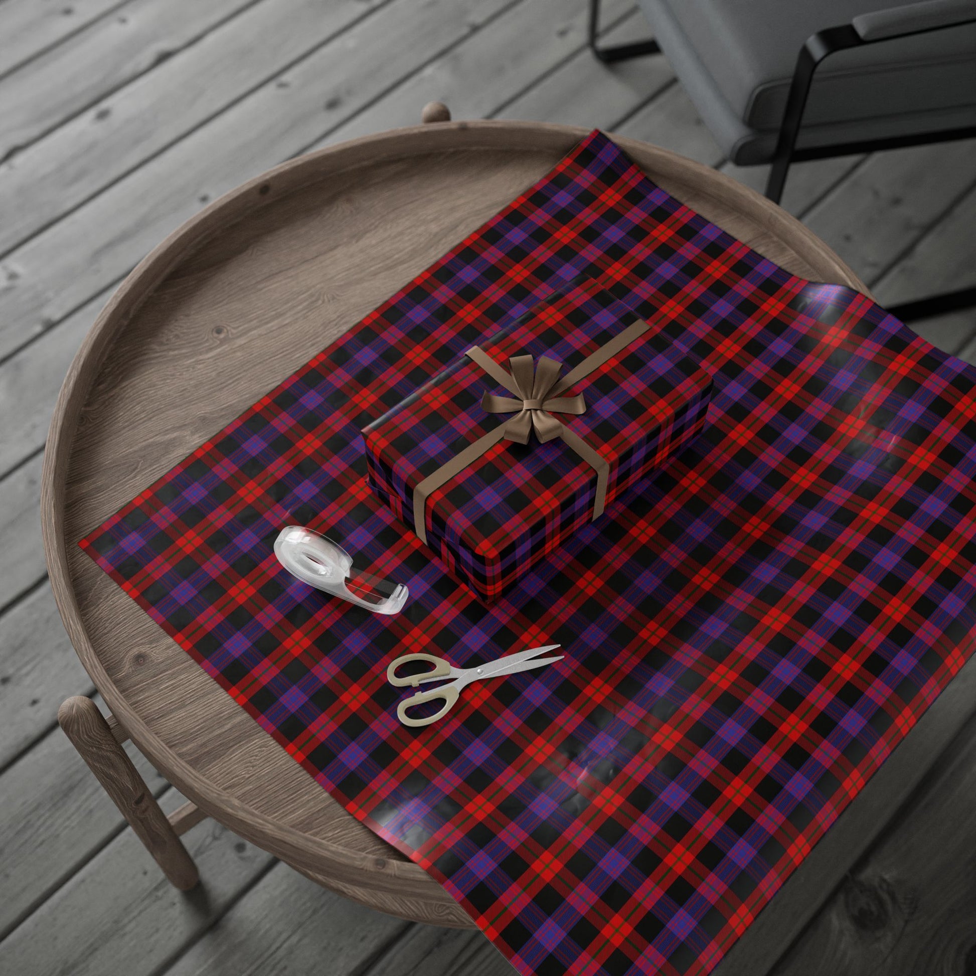 Clan Brown Tartan Wrapping Papers