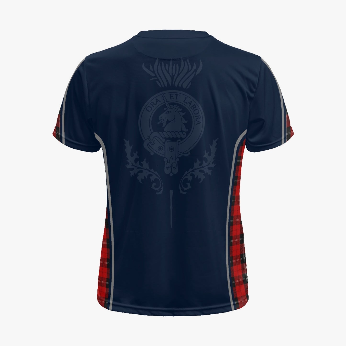 Clan Ramsay Crest & Tartan Soccer Jersey