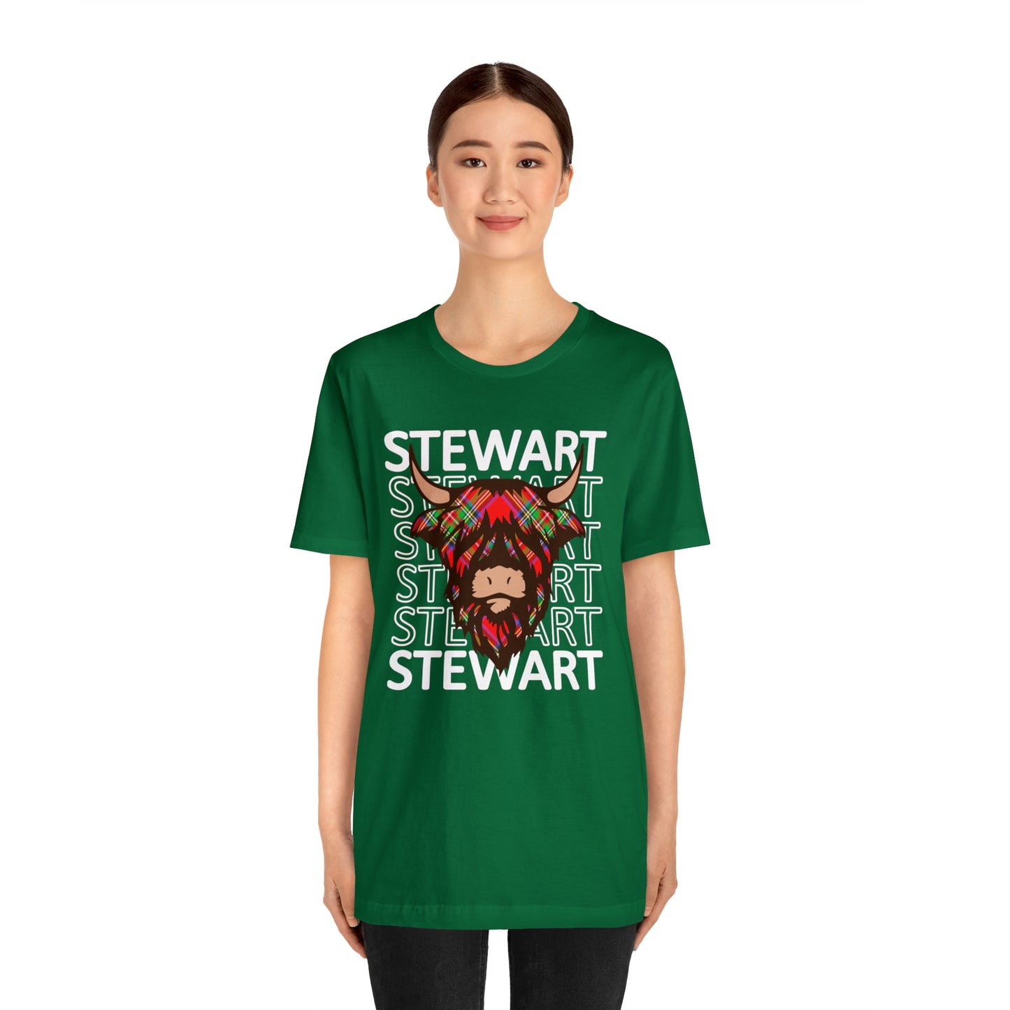 Clan Stewart | Hairy Coo | Unisex T-Shirt