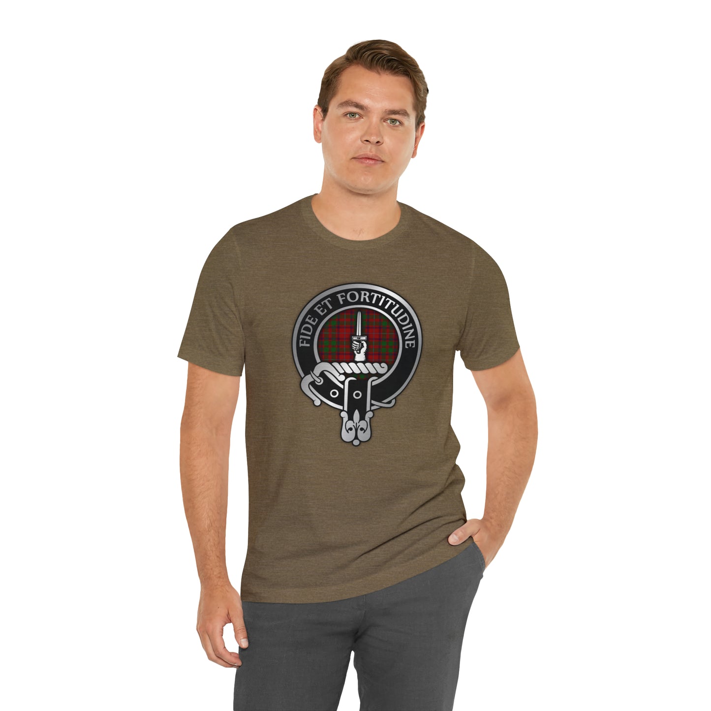 Clan Shaw Crest & Tartan | Unisex T-Shirt