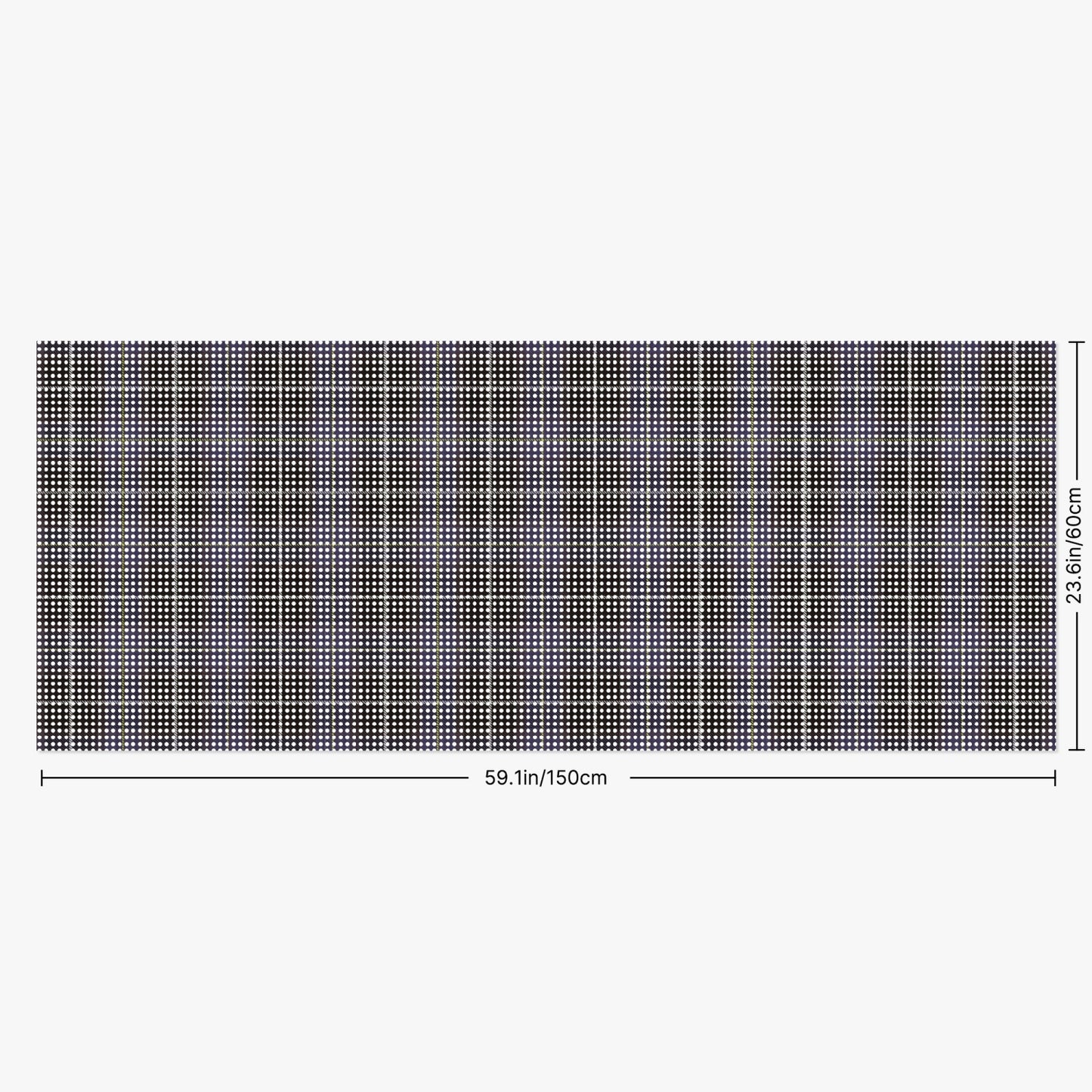 Cornish Tartan - Coleman - Rear Window Decal