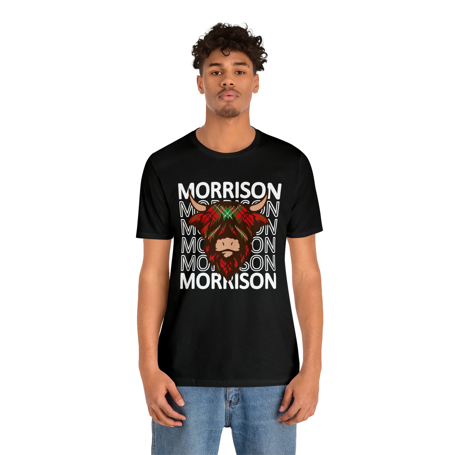 Clan Morrison | Hairy Coo | Unisex T-Shirt