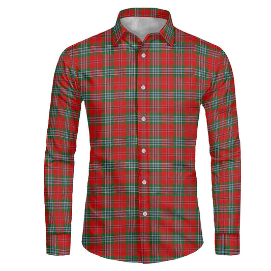 Clan MacLean Tartan Men's long-sleeved shirt