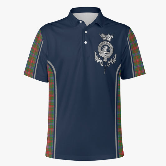 Clan Wilson Crest & Tartan Polo Shirt
