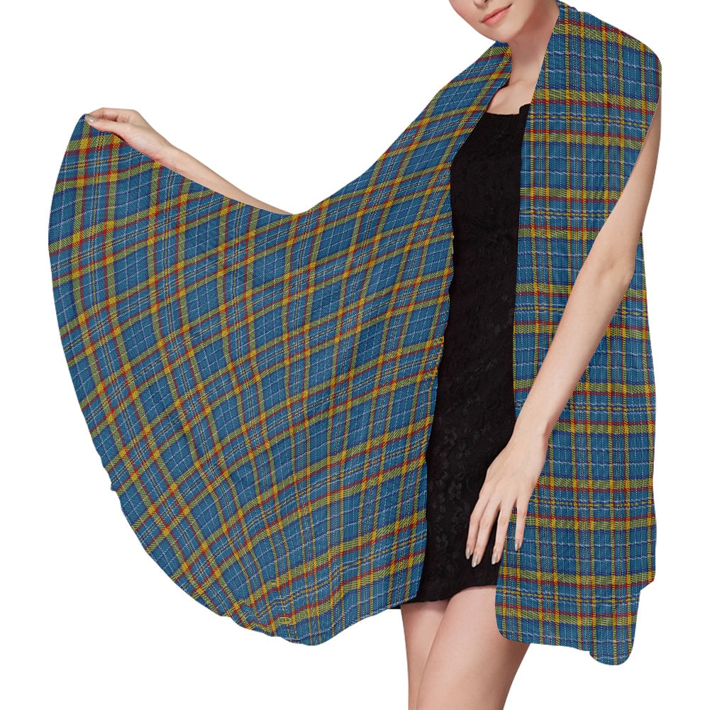 Clan Healy Tartan Chiffon Scarf