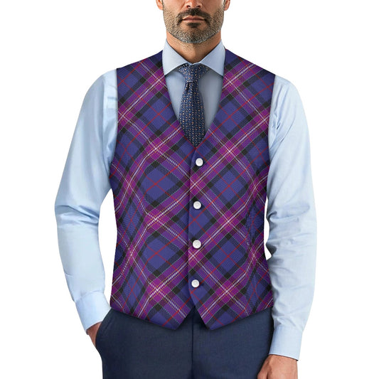 Freemasons Universal Tartan Suit vest jacket