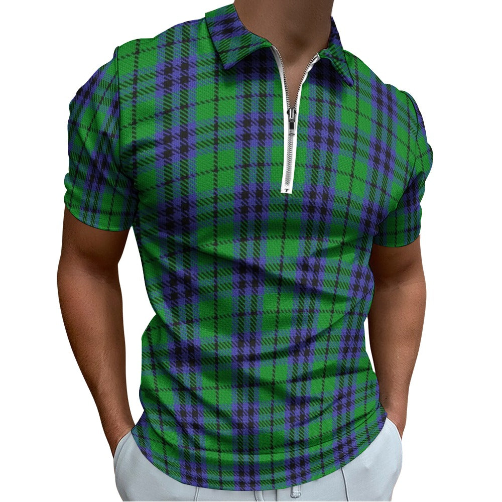 Clan Austin Tartan Short sleeve polo shirt